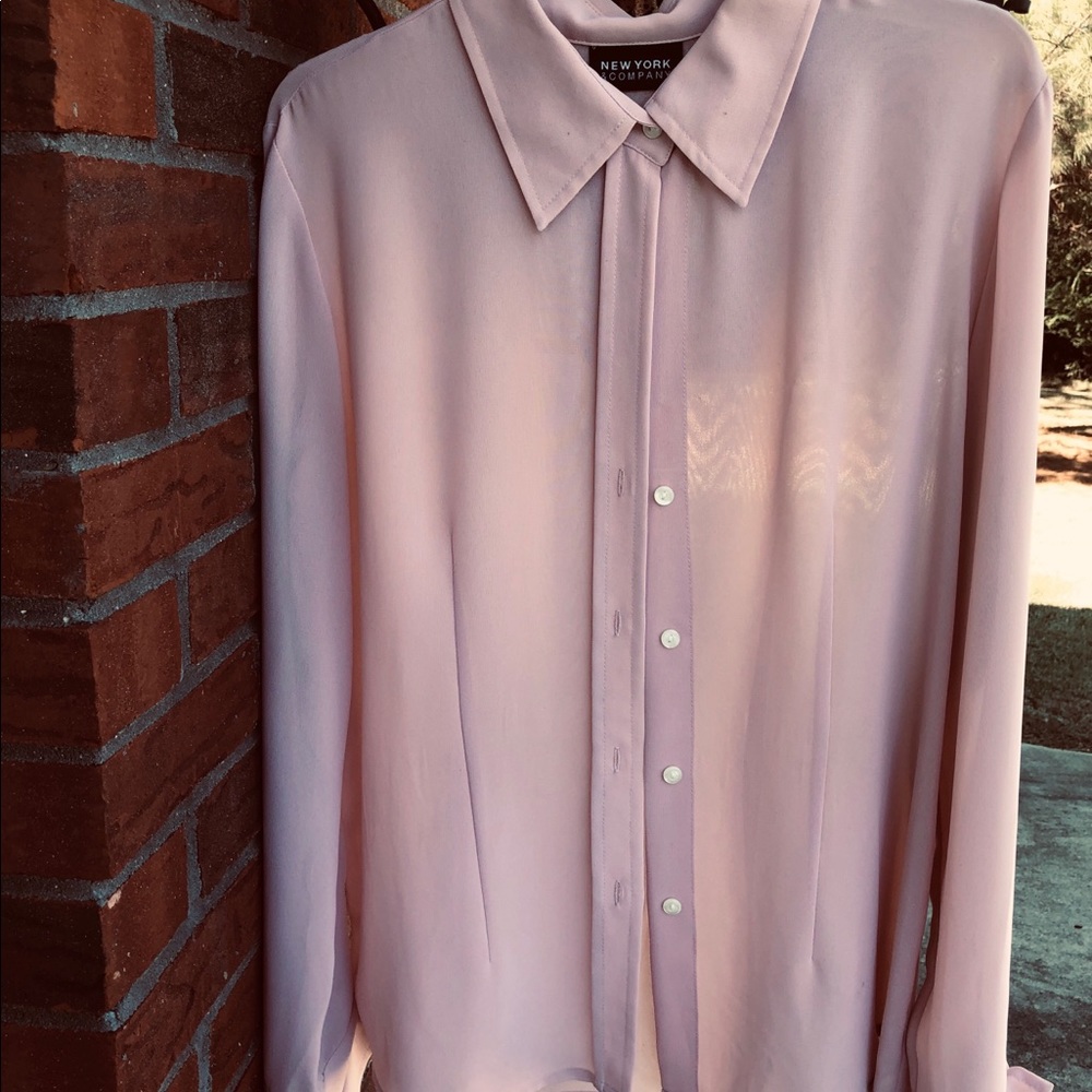 Dress button down blouse